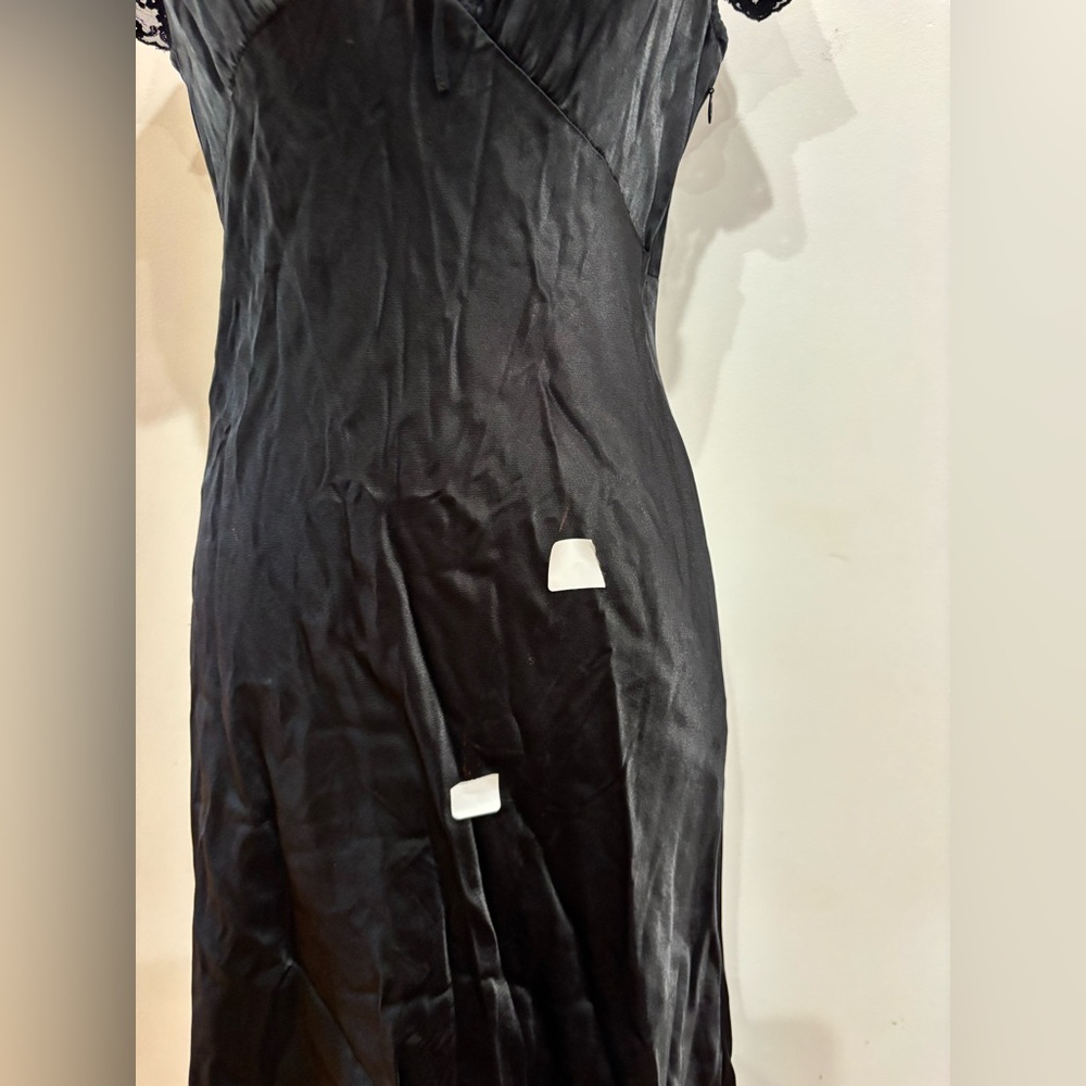 Rixo x RTR Lace Trim Midi Dress, Size: L - Picture 10 of 16